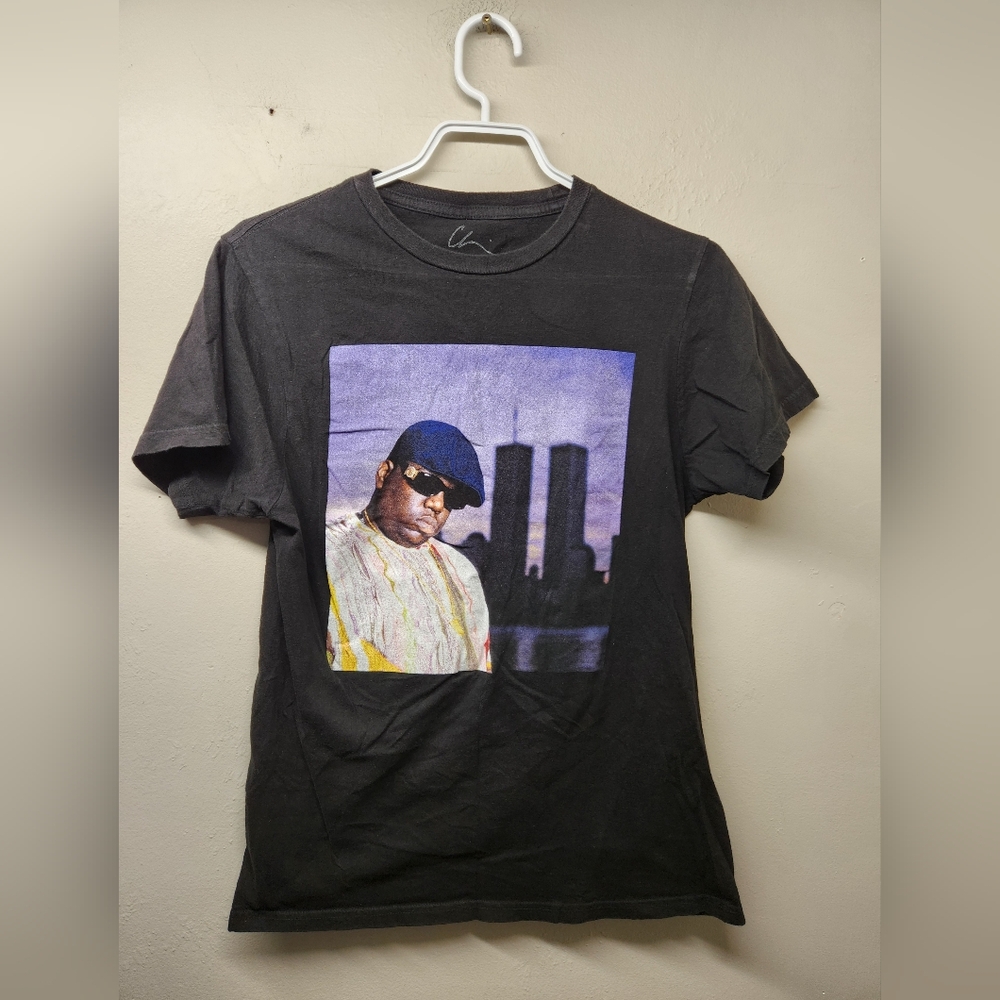 Biggie Skyline Graphic Tee T-shirt Small Mens Chi